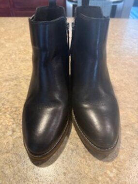 Womens Harley Davidson Black Leather Jonetta Fashion Buckle Boots, 8M